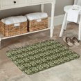 thumbnail image 7 of Pofeuu Green Snake Print Flannel Doormats Rug16"x24"Rug Washable Doormats Indoor Outdoor Rugs for Layered Front Door Mats, Porch, Kitchen, Entryway, 7 of 7