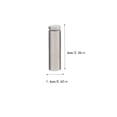 thumbnail image 4 of Eigraketly Tornillo publicitario Hueco de alto brillo Diseño aerodinámico Espejo de vidrio Clavo Tuerca ligera Perno Soporte para colgar en la pared 12x20 Herramientas y ferretería 16x60mm Eigraketly TO008095-15B, 4 of 6