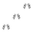 thumbnail image 2 of Soidarity 1 par de pastillas de freno, accesorios de ciclismo, pieza de bicicleta para reemplazar plata/negro Negro plata 3piezas Soidarity CBP226822, 2 of 6