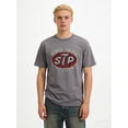 thumbnail image 2 of 1 Piece Men's Retro STP Stone Temple Pilots Pattern T-Shirt - Casual Breathable Cotton, Short Sleeve, Loose Fit, Retro Band Logo Design, Perfect Gift for Music Fans, Rock T-Shirt, 2 of 4