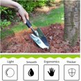 thumbnail image 3 of LinenLoon Polished Stainless Steel Garden Trowel - Bend-Proof.Hand Shovel Garden Tool.Best for Digging & Planting. for Use in Any Vegetable or Flower (Large), 3 of 5