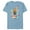 Ocean Blue, variant on Disney Hannah Montana 90s - Short Sleeve Blended T-Shirt for Adults -Customized-Yellow