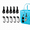Black, variant on 6Pcs Inserts Hooks Accessories for Bogg Bag, Carabiner Keychain for Beach Bag, Key Holder Charms for All Size Bogg Bag