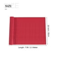 thumbnail image 2 of Uxcell Crepe Paper Roll Crepe Paper Decoration 7.5ft Long 20" Wide Red, 2 of 5