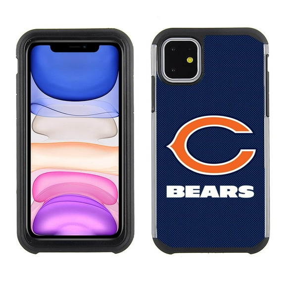 Cell Phone Case for Apple iPhone 11 - NFL Licensed Chicago Bears - Textured TeamColor