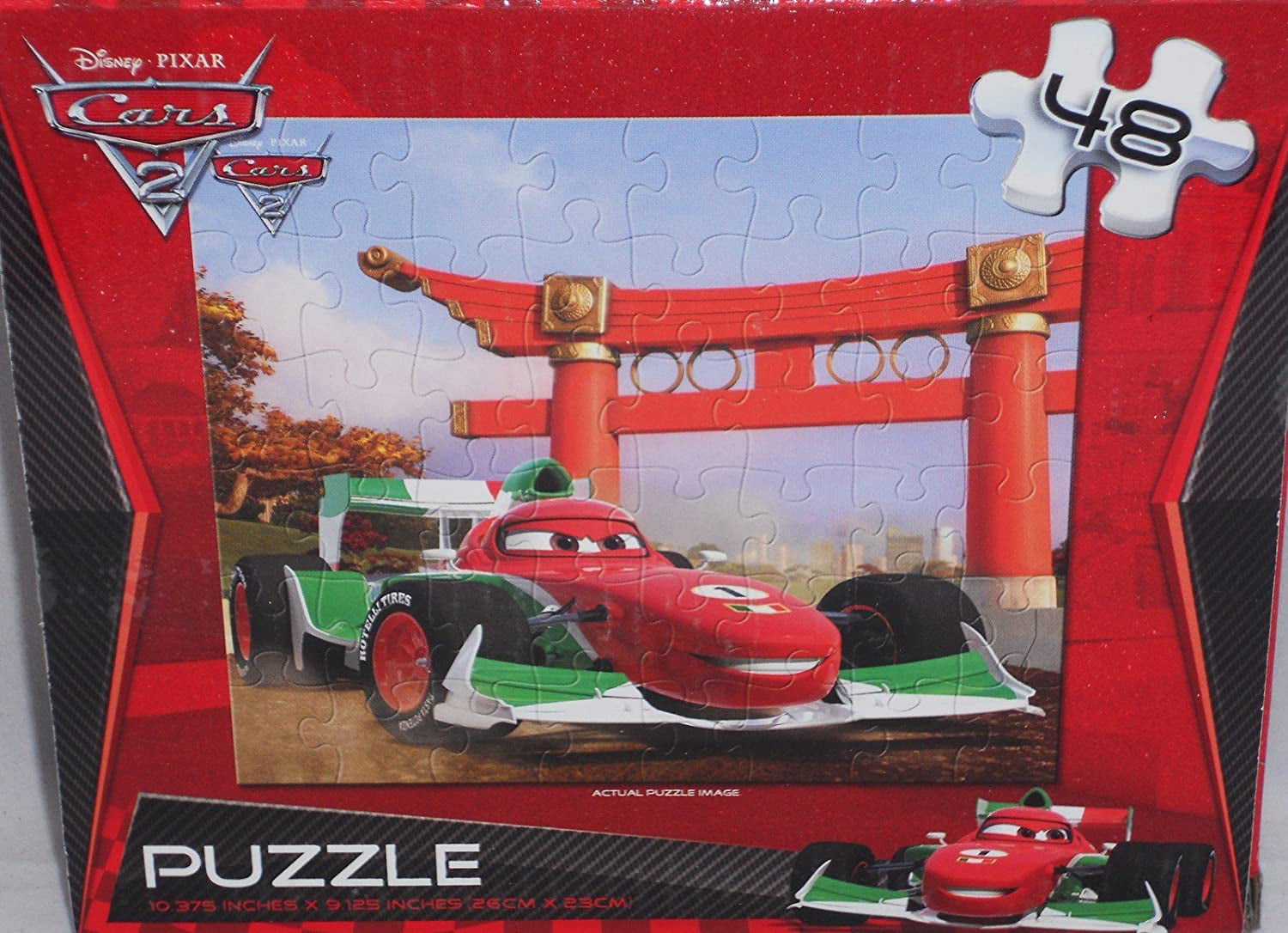 48 pieces Disney Cars 2 3D Poster Puzzle 