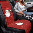 thumbnail image 4 of Eheartsgir Santa Claus Soft Quilted Car Seat Cushion Covers, Machine Washable Polyester Car Seat Cover 2-Pack Non-Slip Car Seat Covers for Most Cars, 4 of 7
