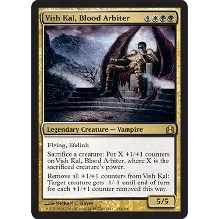 - Vish Kal, Blood Arbiter - Commander, A single individual card from the Magic: the Gathering (MTG) trading and collectible card game (TCG/CCG). By Magic: the