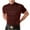 Red, variant on Miluxas Mens T Shirt - Short Sleeve Crew Neck Soft Fitted Tees Fresh Classic Tshirts