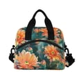 thumbnail image 3 of joogoo Cactus Flowers Insulated Lunch Bags Reusable Cooler Box with Shoulder Strap, 3 of 6