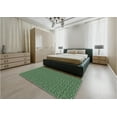 thumbnail image 5 of Ahgly Company Machine Washable Indoor Rectangle Transitional Pastel Green Area Rugs, 5' x 7', 5 of 7