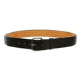 thumbnail image 2 of Snap On Punk Rock Star Pyramid Studded Checker Board Leather Belt, 2 of 4
