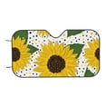 thumbnail image 6 of Lsque Sunflowers Car Windshield Sun Shade | Accordion Folding Style Auto Shade for Car Truck SUV Van | Blocks UV Rays Sun Visor Protector | Small, 6 of 7