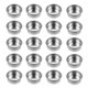 thumbnail image 1 of 24pcs Hogar Vela Titulares de Hierro Vela Copas Navidad DIY Vela Tazas Menorah Suministros, 1 of 6