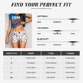 thumbnail image 6 of Lsque Fashion Pattern High Waisted Biker Shorts for Women-Tummy Control Fitness Athletic Workout Running Yoga Gym Shorts,Moisture-Wicking-X-Large, 6 of 9