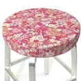 thumbnail image 3 of KLL Sweet Round Bar Chair Cushion Cover 12 inch ,Bar Stool Protector with Elastic, Soft Washable, 3 of 6