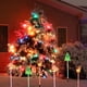 thumbnail image 5 of Xihbxyly Dia Del Primer Ministro Luces Solares Navideñas Led Elementos Clásicos Navideños Forma Modo Color Cálido Luces Solares de Tierra Decoración de Jardín Al Aire Libre para Vacaciones Uno Remolq, 5 of 6