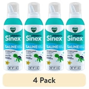 (4 pack) Vicks Sinex Children's Saline Nasal Spray, Drug-Free Nasal Decongestant for Kids Sinus Relief, 5 oz