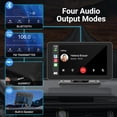 thumbnail image 4 of Pantalla para Auto, 7 Pulgadas, Táctil, Inalámbrica, CarPlay, Android Auto, GPS, Cámara de Respaldo, Bluetooth, Universal, 4 of 7