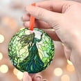 thumbnail image 4 of Green Witch Suncatcher Plant Witch Ornament Window Hanging Plant Lover Gifts for Women Wall Decor Handmade Sun Catcher Decoration for Garden Home Housewarming Gifts, Stained 2025,, 4 of 5