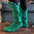 thumbnail image 3 of Women Men Crazy Funny Socks Novelty Knit Graphic Winter Warm Feet Sock Cute Christmas Halloween Birthday Party, 3 of 5