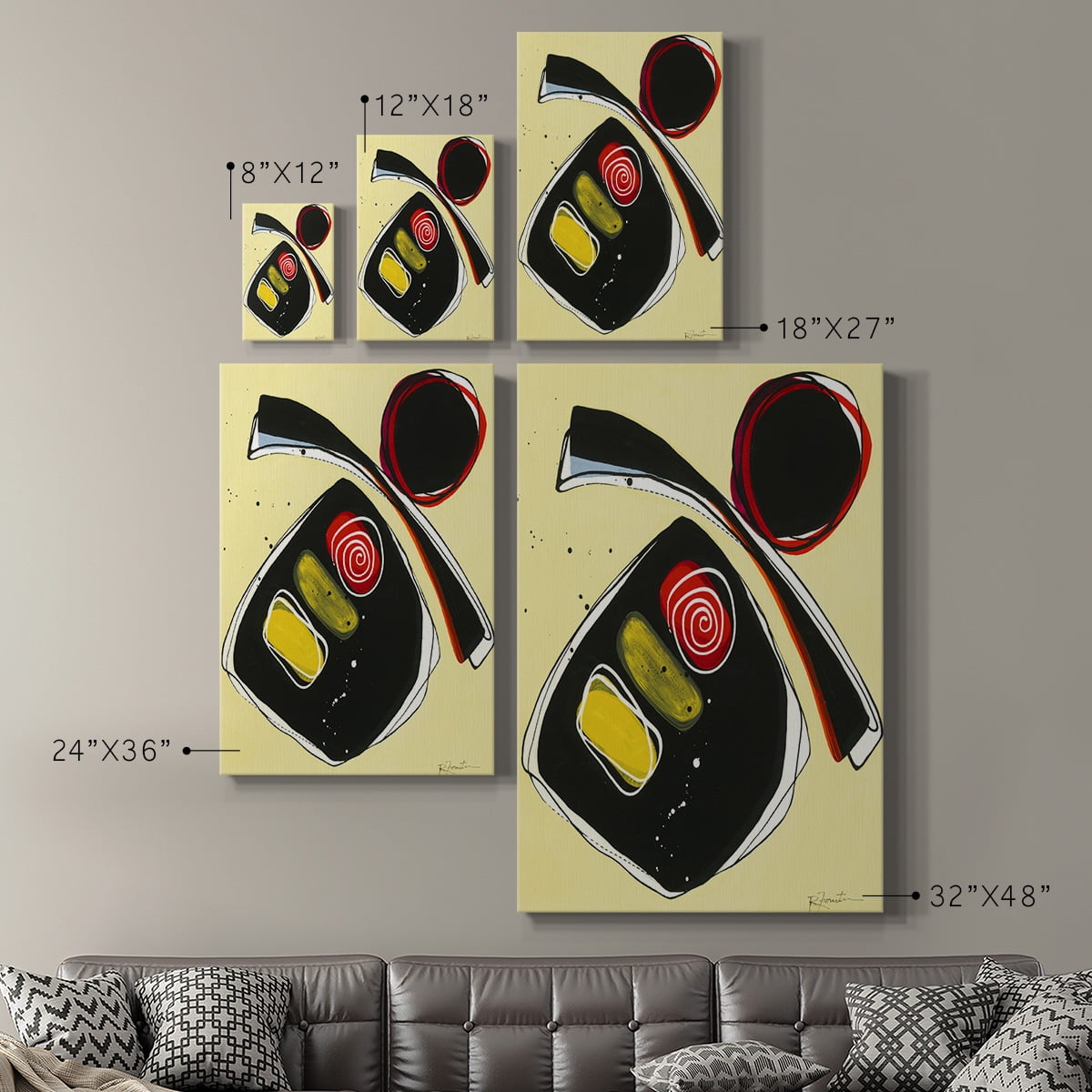 Wanna Play? III Premium Gallery Wrapped Canvas - Ready to Hang