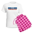 thumbnail image 5 of CafePress - Vote Demoblican Pajamas - Women's Short Sleeve Print T-Shirt and Pants Light Cotton Pajama Set, 5 of 7