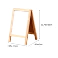 thumbnail image 3 of 2pcs Double Sided Chalk Board Children Whiteboard Writing Board Freestanding Chalk Board for Kids, 3 of 8