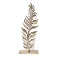 thumbnail image 1 of IMAX 14688 Sculpture de Feuille de Carrolton&44; Or - Grand, 1 of 1