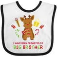 thumbnail image 3 of Inktastic Promoted to Big Brother Boys Baby Bib, 3 of 4