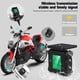 thumbnail image 5 of TPMS para motocicletas Monitor de presión de neumáticos digital con sensor incorporado TPMS para motocicleta con carga USB solar, 5 of 7
