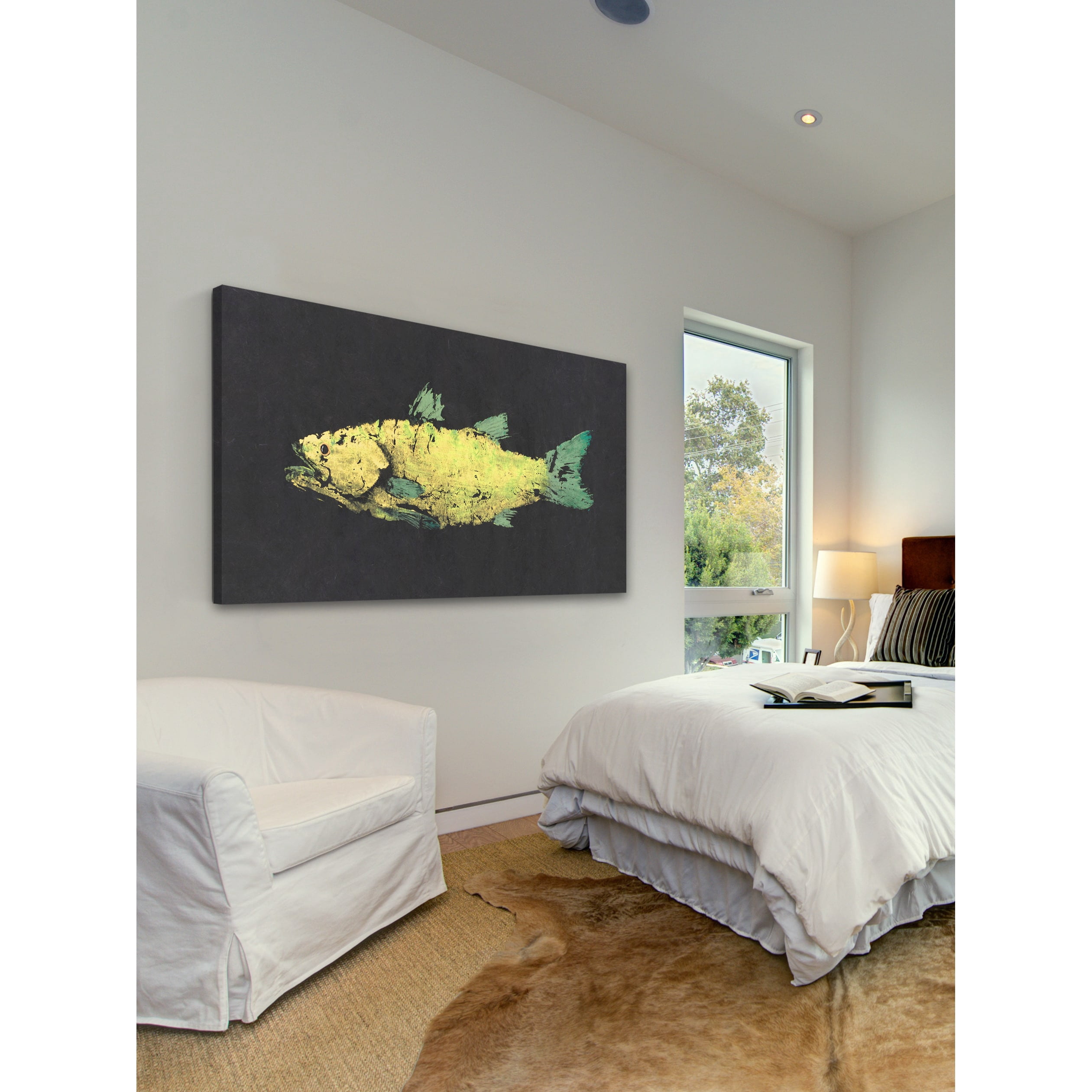 Marmont Hill "Snook" by Warren Sellers Painting Print on Wrapped Canvas