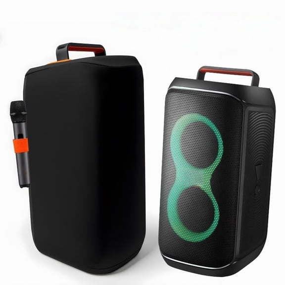 Dust Cover Case for JBL Partybox 110/120  Portable Party Speaker Soft Stretch Speaker Dustproof Dirt-proof Cover Dust Sleeve with Microphone Holder Band