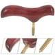 thumbnail image 3 of Bastón con pomo hecho a mano, mango de bastón para caminar, cabeza de bastón para exteriores, 3 of 8