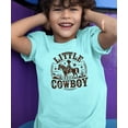 thumbnail image 4 of Trendy Little Cowboy Shirt for Boys Western Rodeo Southern Tee for Kids Chill Shirt 3T, 4 of 5