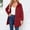Red, variant on Women Hooded Long Sleeved Spring And Autumn Jacket Loose Casual Windproof Jacket Clear Windbreaker Jacket Women See Thru Rain Coat Women I5 Apparel Fitted Rain Jacket Women Running Windbreaker Womens