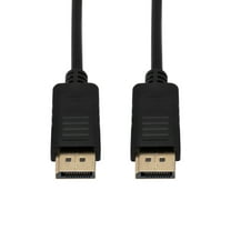 Raindrops Displayport Cable DisplayPort Cable Black Audio Signal Transfer for Entertainment 1Set