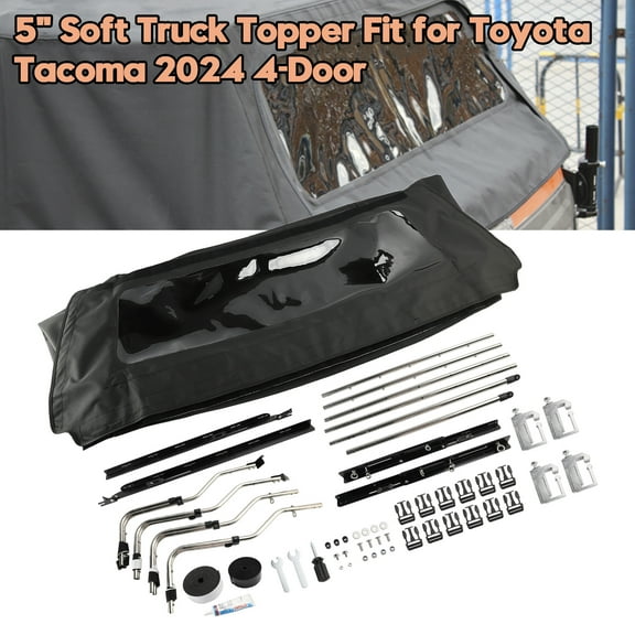 5ft Soft Truck Topper Fit for Toyota Tacoma 2024 4-Door