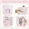 thumbnail image 2 of Piggy Bank Cash Coin Can ATM Bank, Electronic Coin Money Saving Bank for Children, Boys Girls Best Gift (Dinosaur), 2 of 7