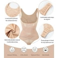 thumbnail image 5 of MANIFIQUE Thong Bodysuit for Women Tummy Control Shapewear Open Bust Body Shaper, 5 of 5