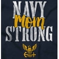 thumbnail image 2 of US Navy Strong Mom Anchor Logo Women's Long Sleeve T Shirt Brisco Brands S, 2 of 6