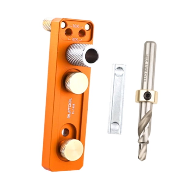 Kit de guía de de de aluminio con control deslizante 3030 2020, posicionamiento de una plantilla de perforación de un solo hoyo fácil,