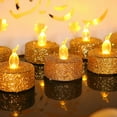 thumbnail image 6 of GadgetVLot 12 pcs creative LED electronic candle romantic surprise Christmas decoration, 6 of 16