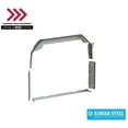 thumbnail image 4 of Adrian Steel WKC1FDTS2, Steel Partition Mounting Kit, No-Drill, Gray, E-Transit, Low Roof, Transit, 4 of 4