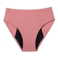 thumbnail image 1 of Ropa interior para la menstruación para mujeres, bragas hipster a prueba de fugas, de tiro medio, sin fugas laterales., 1 of 8