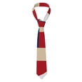 thumbnail image 1 of Fotbe American Flag Map Corbata Clásica para Hombre con Estampado – Corbata de Seda Jacquard Tejida, para Negocios, Bodas y Eventos Formales, 1 of 7
