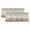 Brown, Tan, Beige, variant on 2 Pack Valances for Windows, Purple Grey Window Valances for Living Room/Bedroom/Bathroom, Farmhouse Gray Barn Wooden Vintage Striped Light Filtering Kitchen Curtain Valance 42"W x18" L