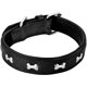 thumbnail image 3 of Collar de cuero para perro con aplique I Collar para perro Lisa de cuero, 3 of 6