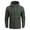 Army Green, variant on UTTOASFAY Men'S Jackets Autumn and Winter Leisure Plus Size On Clothes Jackets Gray 6(M)