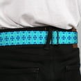 thumbnail image 4 of Buckle-Down Belt, Seatbelt Buckle Belt, Wallpaper Baby Blue Blue, Youth 22 to 32 Inches, 4 of 9